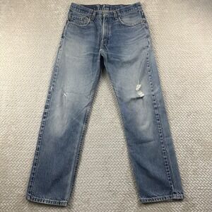 Vintage Levis Jeans Mens 32x30 Distressed stone wash Denim 90s Y2K Street Grunge